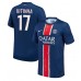 Paris Saint-Germain Vitinha #17 Domácí Dres 2024-25 Krátkým Rukávem